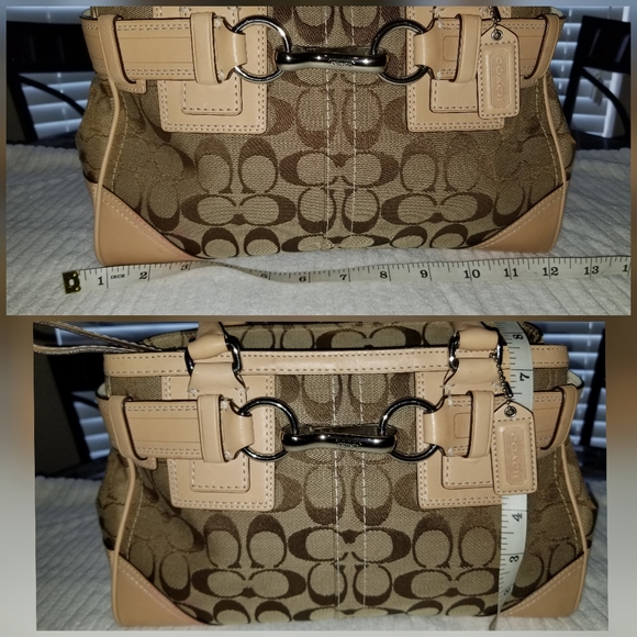 AUTHENTIC  Monogram COACH PURSE - Picture 16 of 16